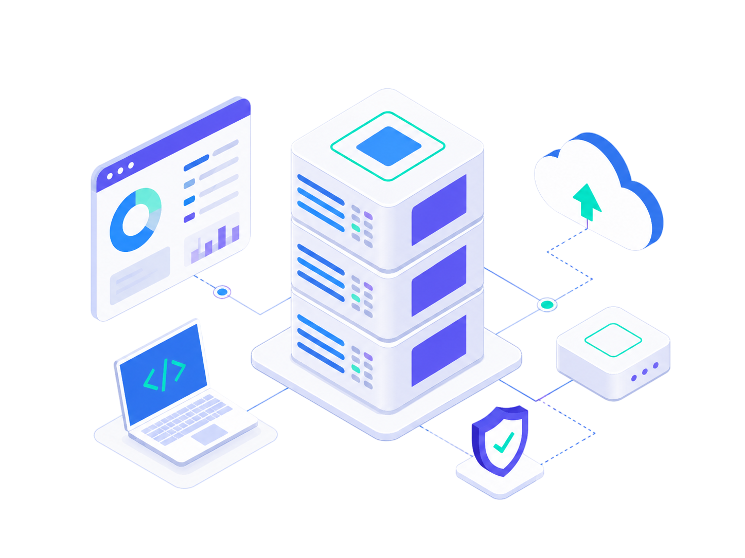 Иллюстрация IT-инфраструктуры